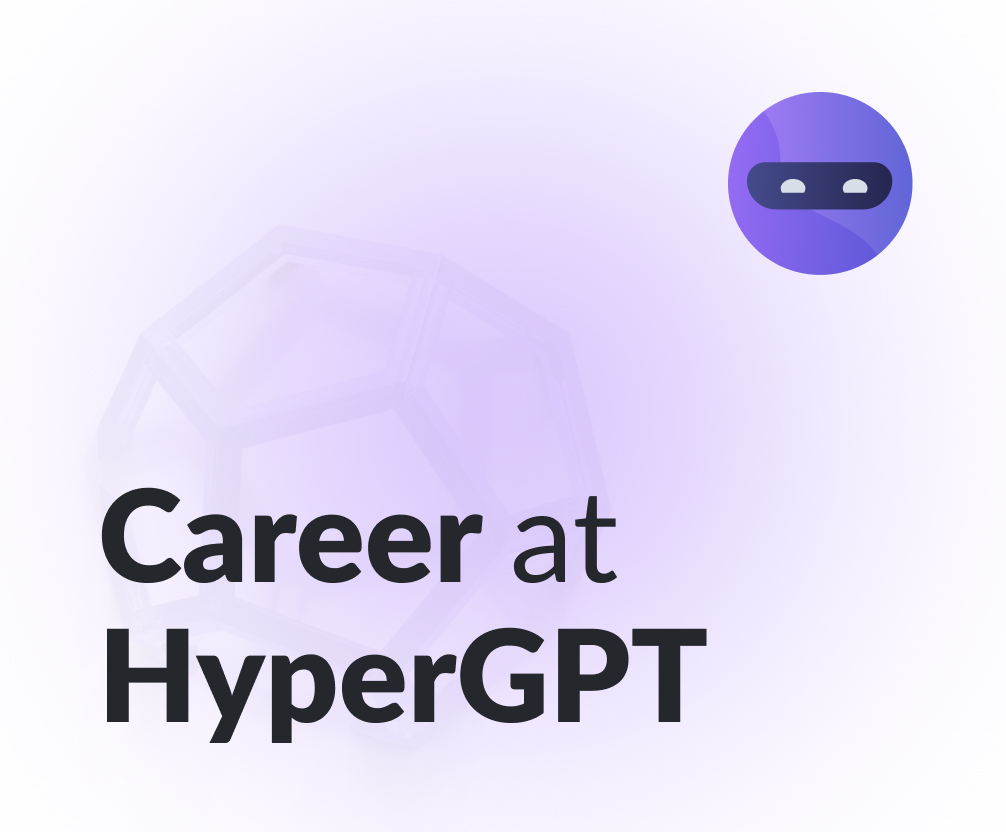 HyperGPT team at a conference